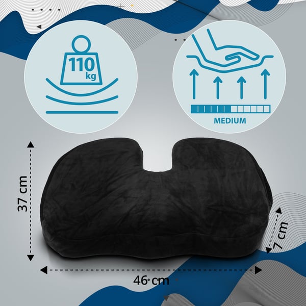 Ergonomisk sittdyna I Ortopedisk stoldyna med kylande gel