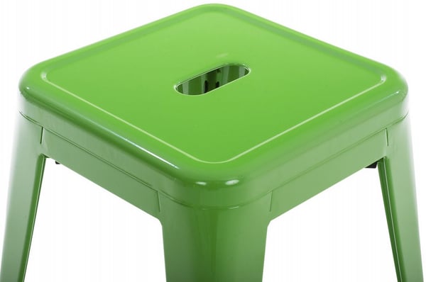 4-pack sittpallar Armin i metall | Stapelbar | Sitthöjd 46 cm | Lättskött arbetsstol