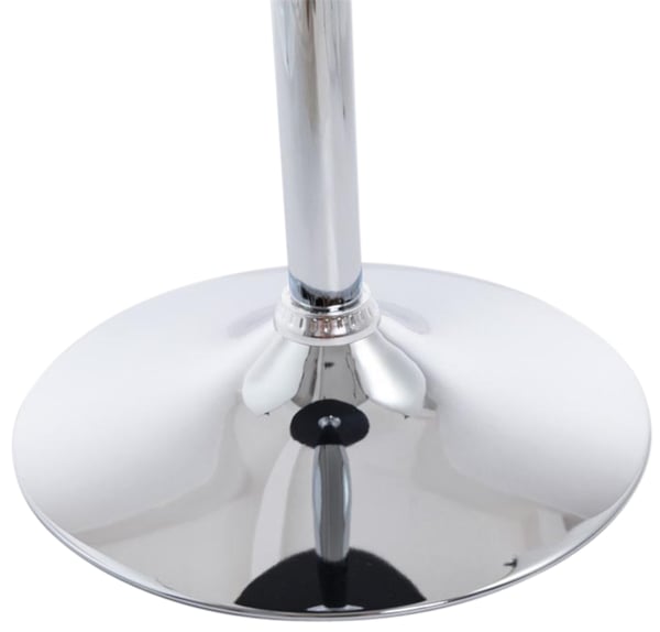 2-Pack Metallbarbord Med Rund Träskiva | Ø 60 CM | Höjd: 110 CM