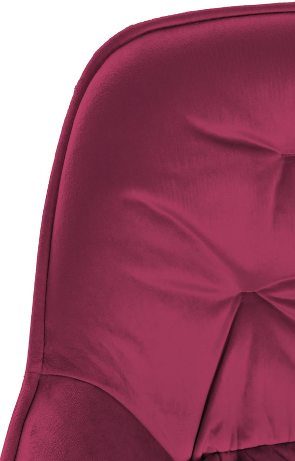 Sæt med 2 barstole Gibson velvet I sædehøjde 76 cm I barstole med fodstøtte