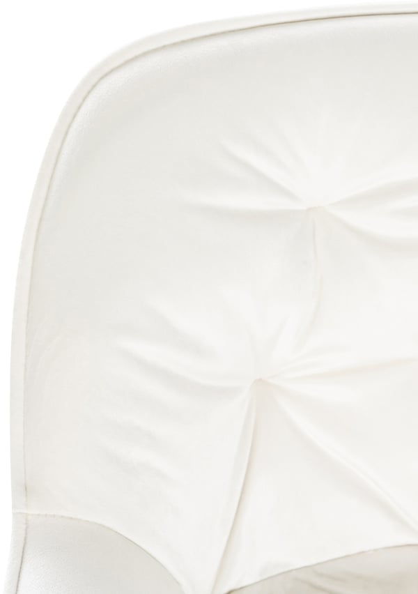 Sæt med 2 barstole Gibson velvet I sædehøjde 76 cm I barstole med fodstøtte