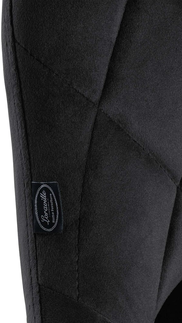 Set om 2 Barstolar Lazio med sammetsöverdrag I Svängbar bänkpall med fotstöd I Höjdjusterbar barstol med trumpetbas