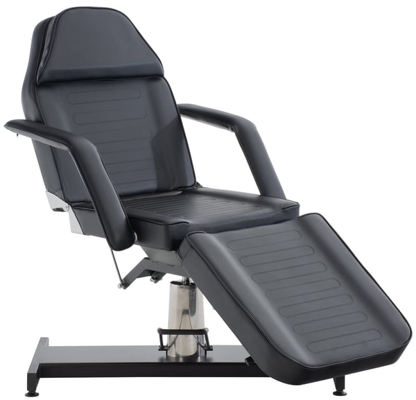 Hydraulisk skönhetsbänk | Roterbar massagebänk med konstläderöverdrag Hydraulisk skönhetsbänk | Roterbar massagebänk med konstläderöverdrag