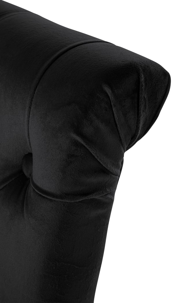 2 stk. spisestuestole Lisburn I fløjl I stof I polstrede stole quiltet Chesterfield design