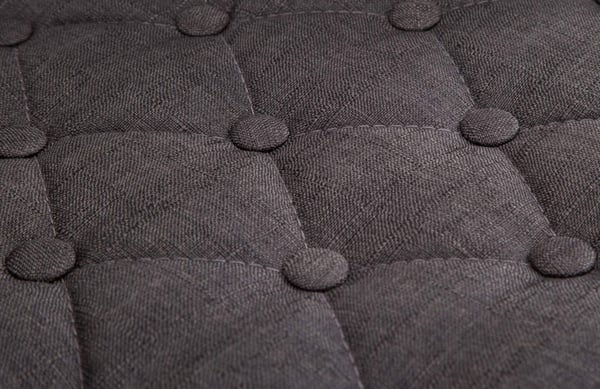 Arbetspall Dublin Med Tygöverdrag | Höjdjusterbar Snurrstol