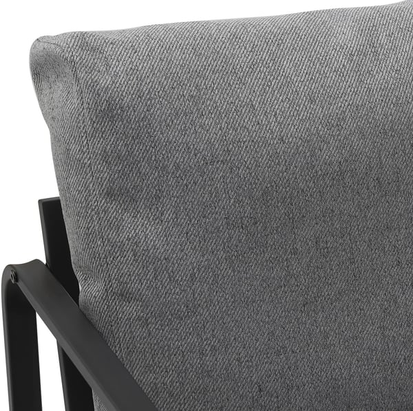 Lounger Manea I Relax-lænestol i kunstlæder eller stofbetræk I Med robust metalstel I Polstret klublænestol