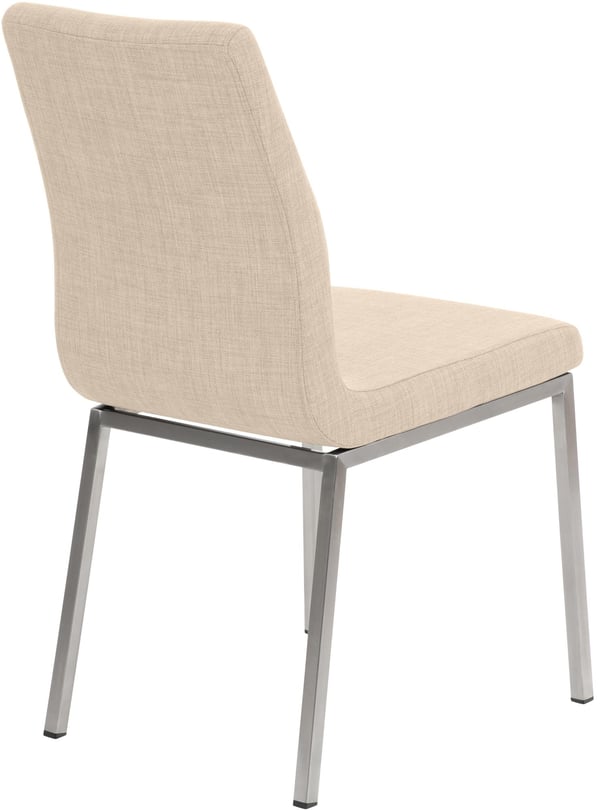Ruokailutuoli Colmar kangas I Ergonominen tuoli kangasverhoilulla, jaloilla ruostumatonta terästä ja korkealla selkänojalla I Ruokailutilaan ja keittiöön.