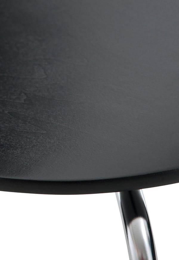 8 x Stapelstol Diego I Ergonomisk konferensstol med träsits och metallram I Stapelbar stol med lättskött sits