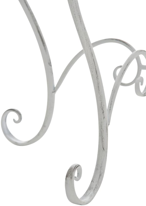 Eisentable Indra | Metaltable nostalgisk design til have & altan | rundt cafebord, vejrbestandigt & let at vedligeholde