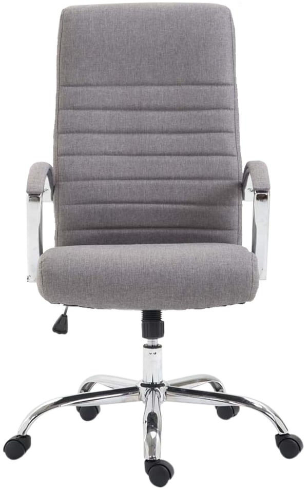Ergonomisk kontorsstol Valais tyg, modern snurrstol med höjdjusterbar sits, tygbeklädd, maxvikt 136 kg