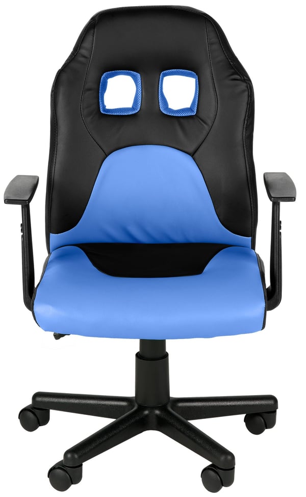 Ergonominen työtuoli lapsille ja nuorille, säädettävä korkeus, keinonahkaverhoilu, irrotettavat käsinojat