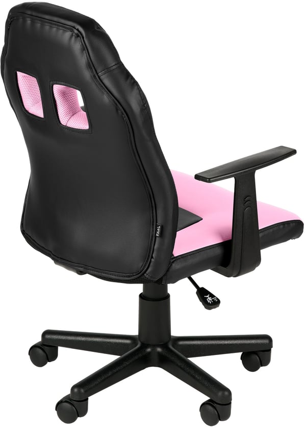 Ergonominen työtuoli lapsille ja nuorille, säädettävä korkeus, keinonahkaverhoilu, irrotettavat käsinojat