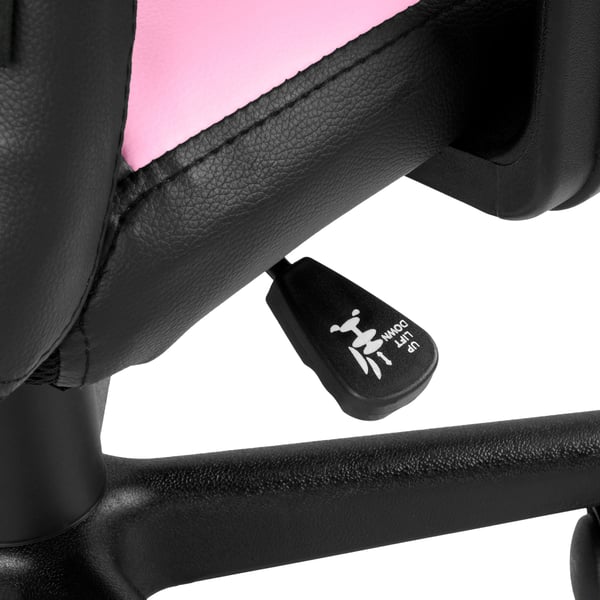 Ergonominen työtuoli lapsille ja nuorille, säädettävä korkeus, keinonahkaverhoilu, irrotettavat käsinojat