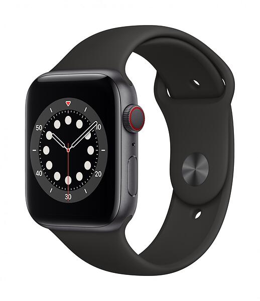 Apple Watch 6 Aluminium 44mm eSIM Black Grade B Used