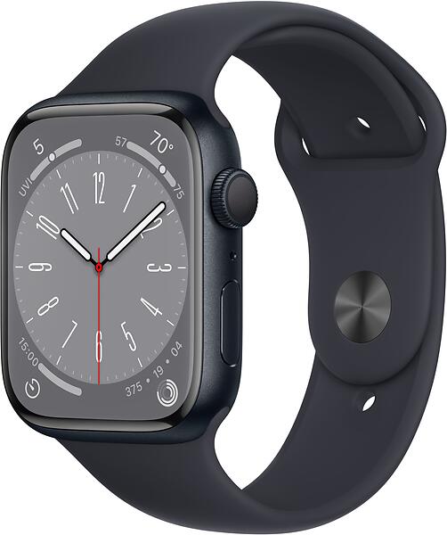 Apple Watch 8 Aluminium 41mm WiFi Svart Grade A Used
