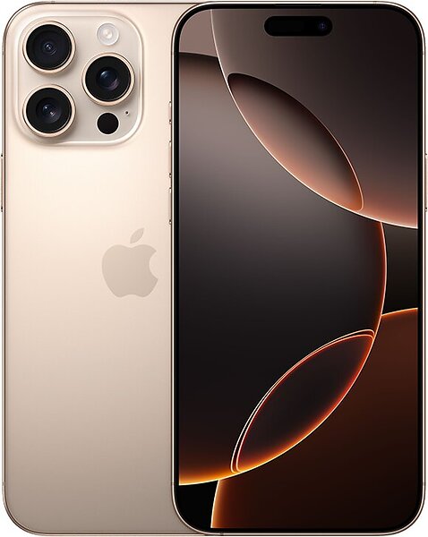 Begagnad iPhone 16 Pro 256GB Guld Dessert Grade A