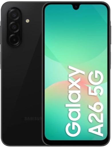Samsung A26 5G 128GB Dubbla SIM Svart NY