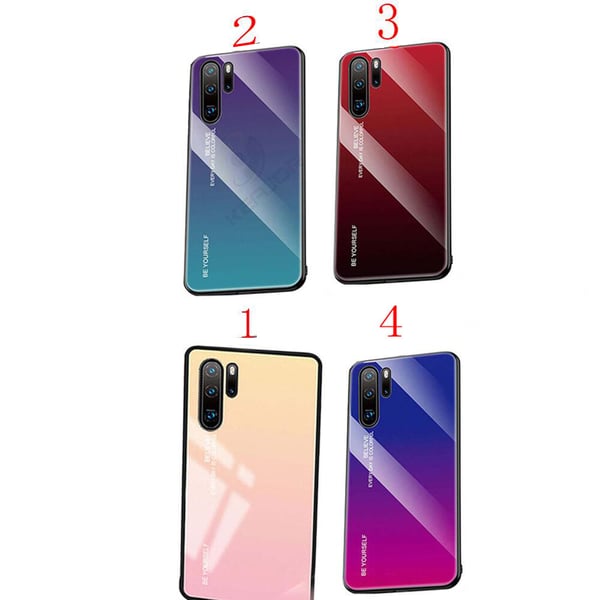 Elegant Stötdämpande Galaxy Rain Skal - Huawei P30 Pro