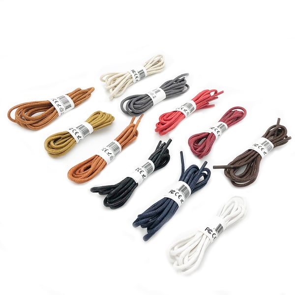 Vaxade Runda Skosnören/Skoband 120cm