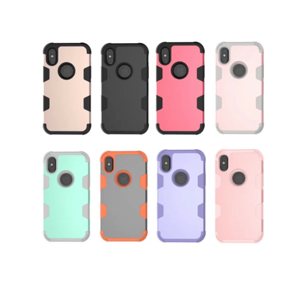 Stils�kert Skyddsskal "Rugged Robot" f�r iPhone X/XS