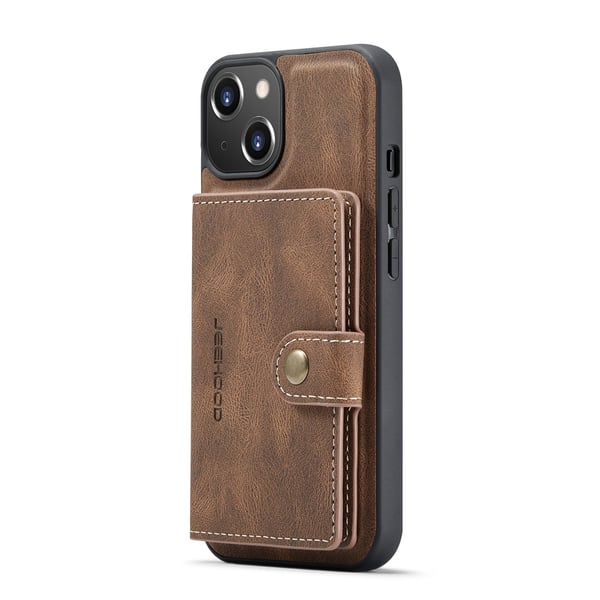 iPhone 14 Plus - Elegant Smidigt Skal med Korthållare