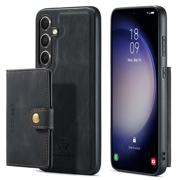 Stilrent Plånboksfodral med Magnetisk Hållare för Samsung Galaxy S23FE