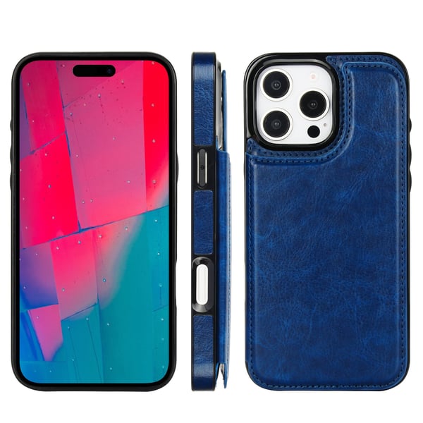 iPhone 16 Pro - Stilrent Skal med Plånbok/Kortfack