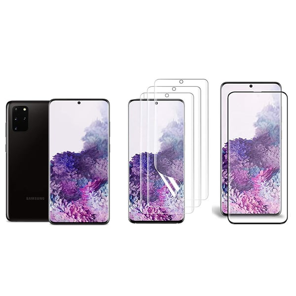 Galaxy S20 Plus 3-PACK Skärmskydd 9H 0,2mm Nano-Soft HD-Clear