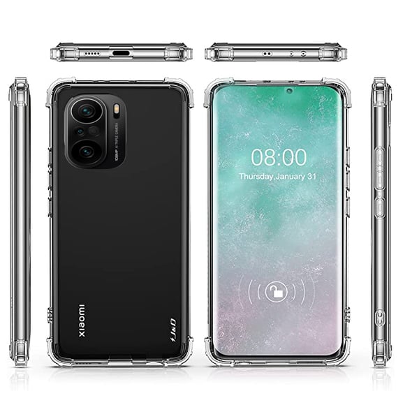 Xiaomi Mi 11i 5G - Genomtänkt Skyddande Silikonskal