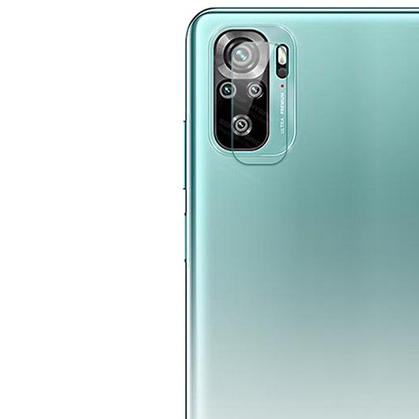 2-PACK Redmi Note 10S Skärmskydd + Kameralinsskydd HD 0,3mm