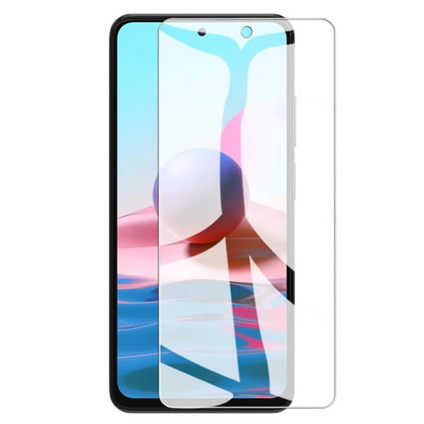 2-PACK Redmi Note 10S Skärmskydd + Kameralinsskydd HD 0,3mm