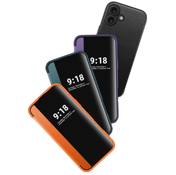 iPhone 16 Fodral - Smart Fönster & Fullt Skydd