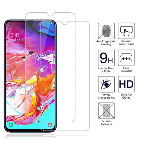 Skärmskydd 2-PACK Standard Screen-Fit HD-Clear för A70