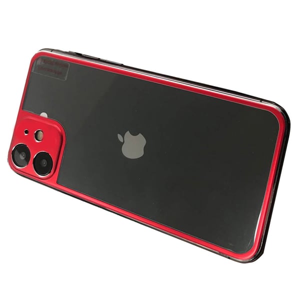 iPhone 11 Skärmskydd Baksida Aluminium + Titanlegerings metall
