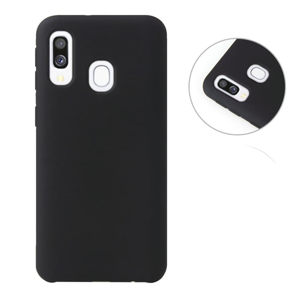 Samsung Galaxy A40 - Skyddande Matt Silikonskal