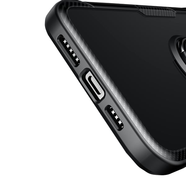 iPhone 12 Pro - Stilrent Skyddande Skal med Ringhållare