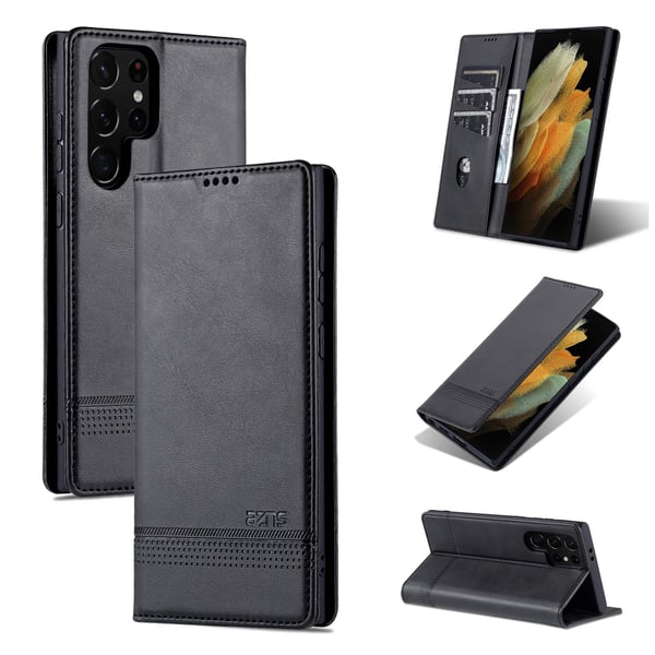 Samsung Galaxy S25 Ultra - Magnetisk Fodral med korthållare