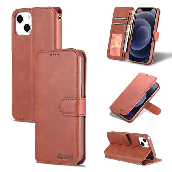 iPhone 14 - Stilrent Praktiskt YAZUNSHI Plånboksfodral