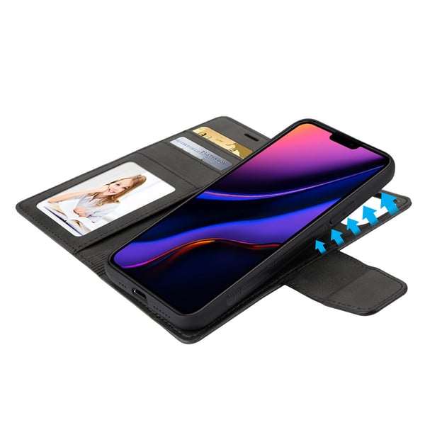 iPhone 13 Pro Max - Elegant Smidigt HANMAN Plånboksfodral