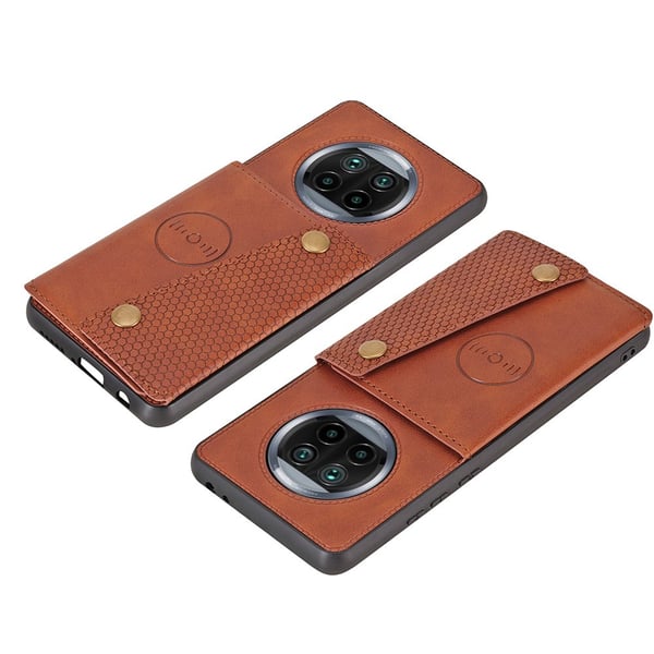 Xiaomi Mi 10T Lite - Välgjort Skal med Korthållare