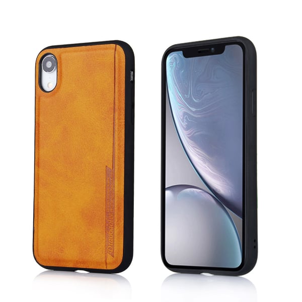 iPhone XR - Stilrent Skal i Pu-Läder