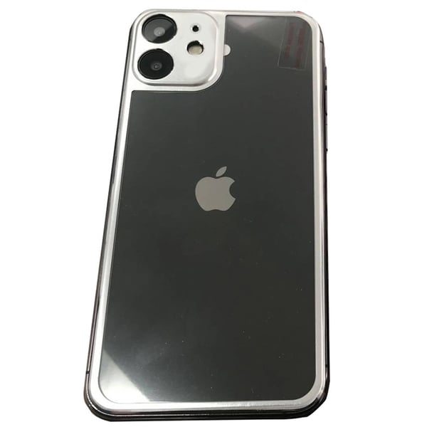 iPhone 11 Skärmskydd Baksida Aluminium + Titanlegerings metall