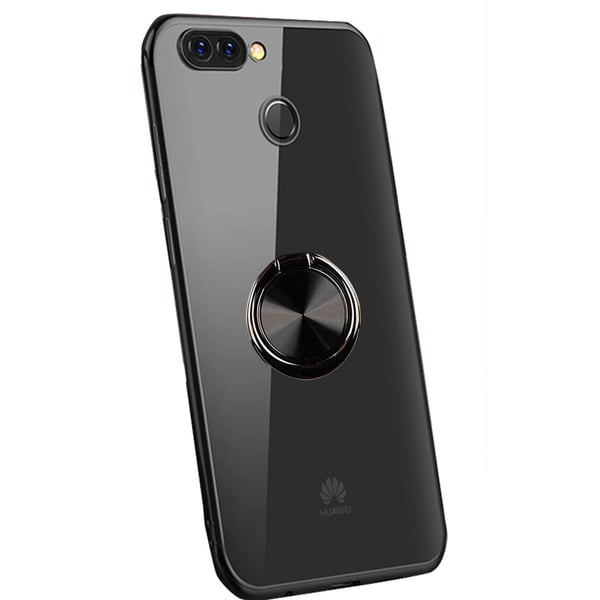Skal med Ringhållare - Huawei P Smart 2018