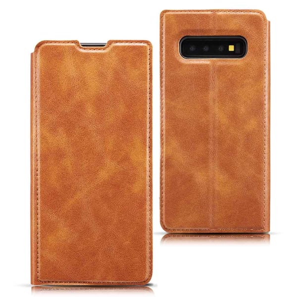 Robust Slitt�ligt RETRO Pl�nboksfodral - Samsung Galaxy S10 Plus