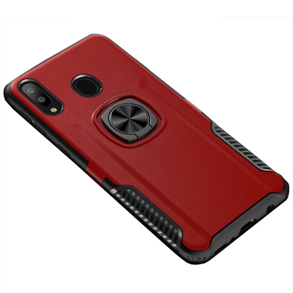 Samsung Galaxy A40 - Stilsäkert Skal med Ringhållare