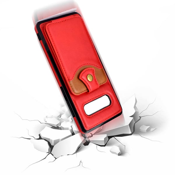Praktiskt Skyddsskal med Kortfack - Samsung Galaxy S10