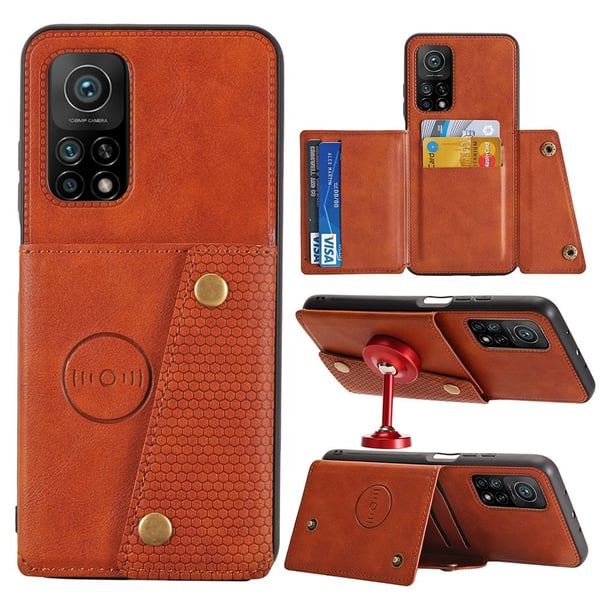 Xiaomi Mi 10T Pro - Elegant Skal med Kortplatser