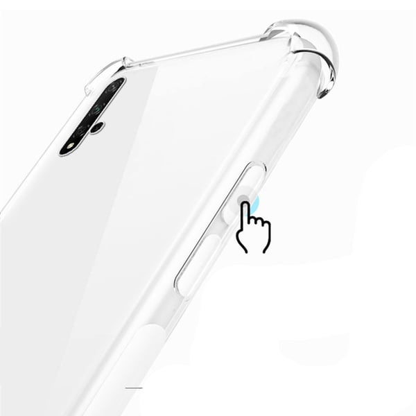 Huawei Nova 5T - St�td�mpande Floveme Silikonskal