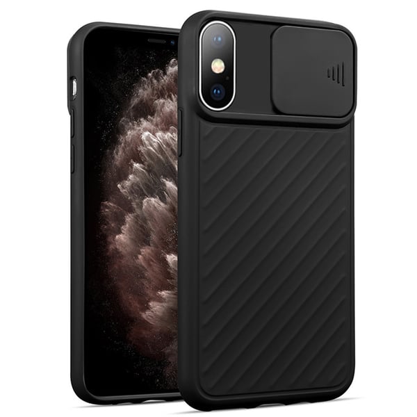 iPhone X/XS - Genomtänkt Stöttåligt Skal KAMERA SKYDD