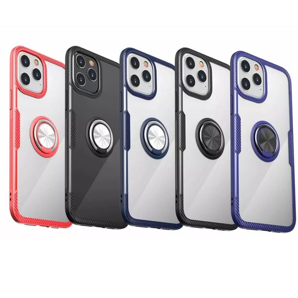 iPhone 12 Pro - Stilrent Skyddande Skal med Ringhållare